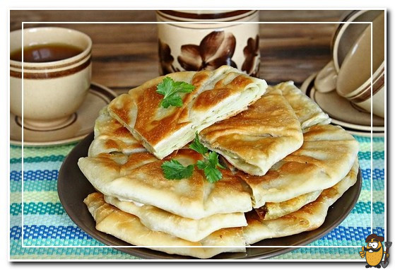 плацинды с картофелем